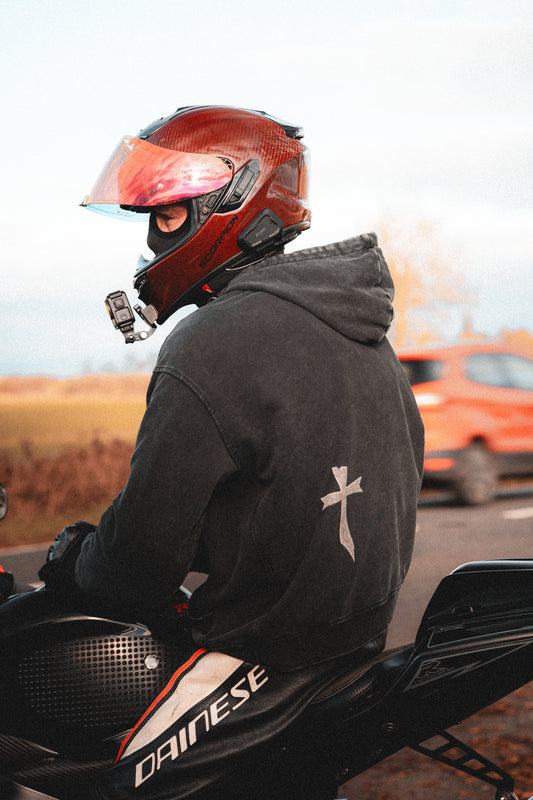 POWER FORGED IN MOTION OVERSIZED HOODIE